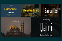 Modern Font Bundle