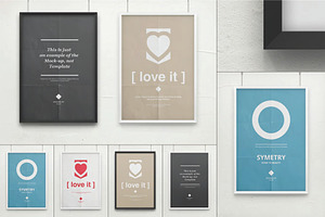 Frame For Your Work Mockup, an Advertising Mockup by DesignRushMarket