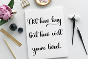 Felling, a Script Font by FreshTypeINK (Thumbnail 4 of 7)
