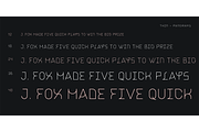 Origin Type Family, a Sans Serif Font by Yasin Yalçın (Thumbnail 11 of 15)