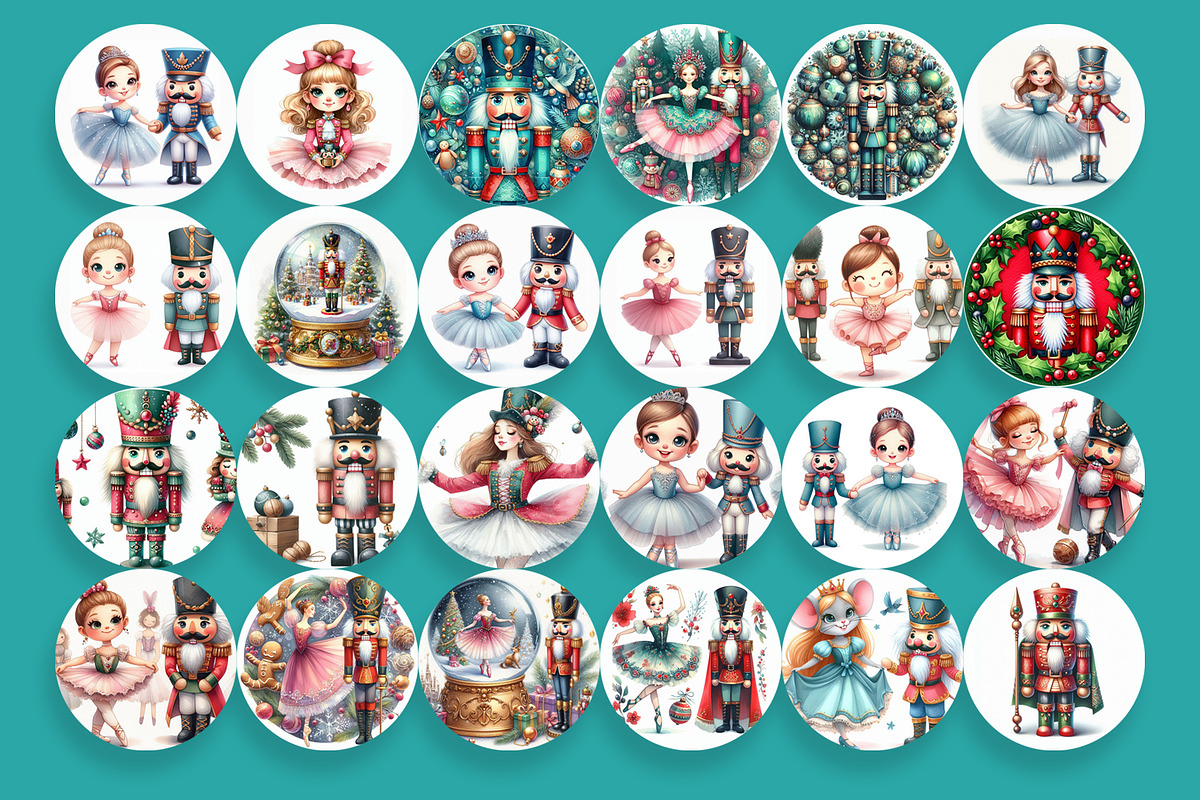 Christmas Ornament Nutcracker, a Person Illustration by ElenazlataArt (Photo 4 of 6)