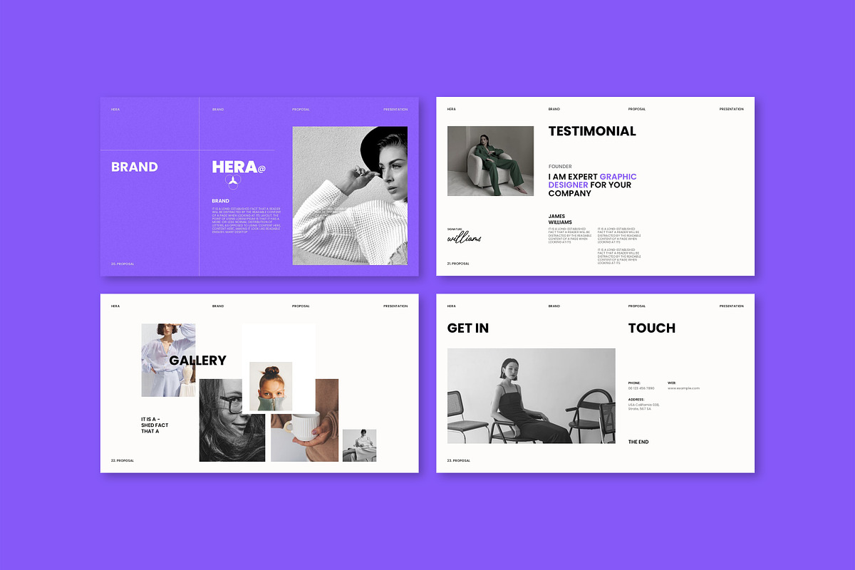 Brand Proposal Presentation Template, a Presentation Template by PrintIdea (Photo 7 of 7)