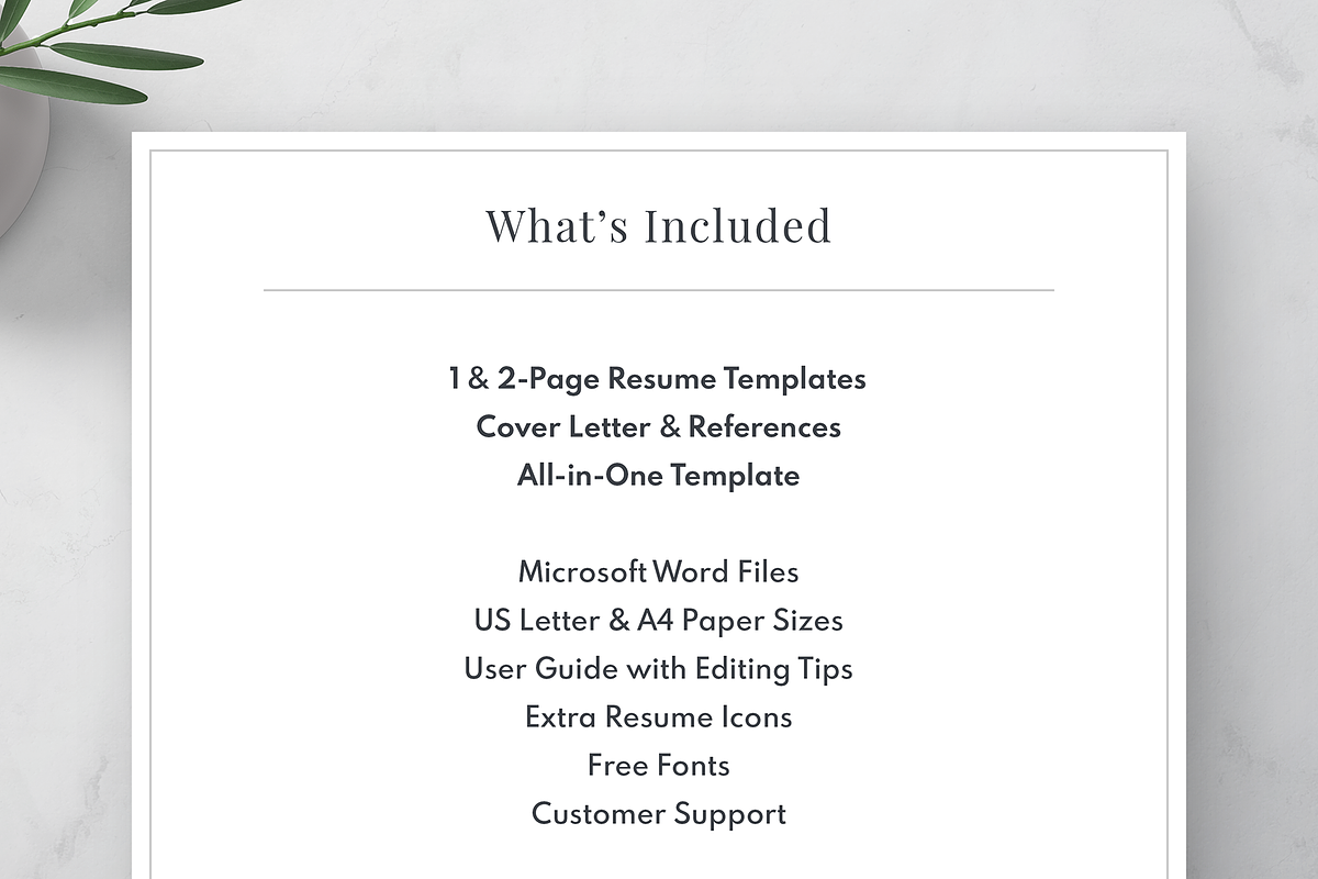 Resume Template Melissa, a Resume Template by Olympia Resume (Photo 4 of 5)