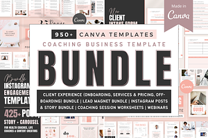 Coaching Business Templates - Canva