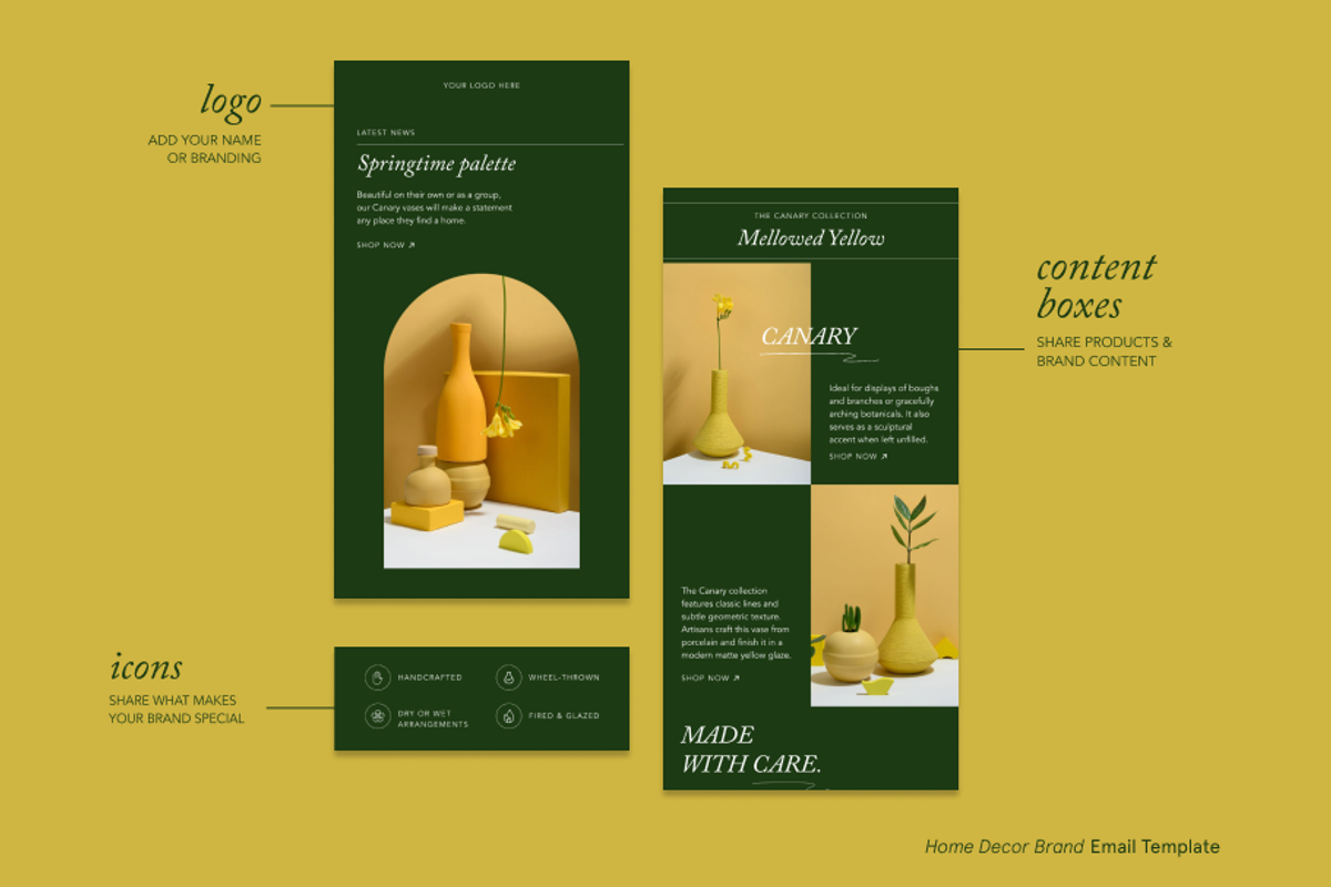 Home Decor Brand Email, an Email Template by klyxx (Photo 2 of 3)