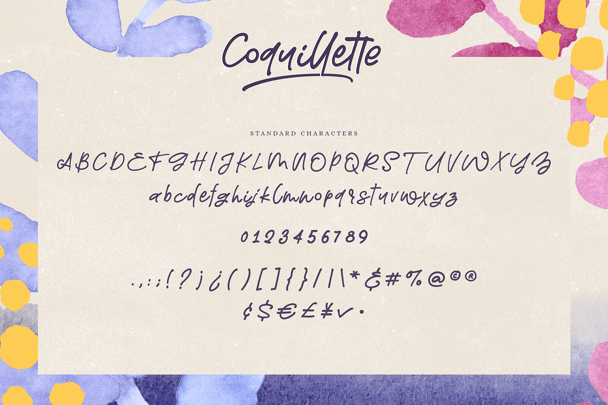 Coquillette | A Handwritten Script preview 7