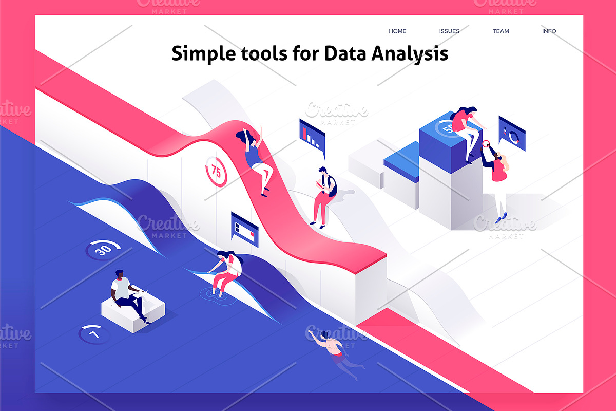 Charts collection - 5 illustrations, a Templates & Theme by Formfrom (Photo 3 of 5)