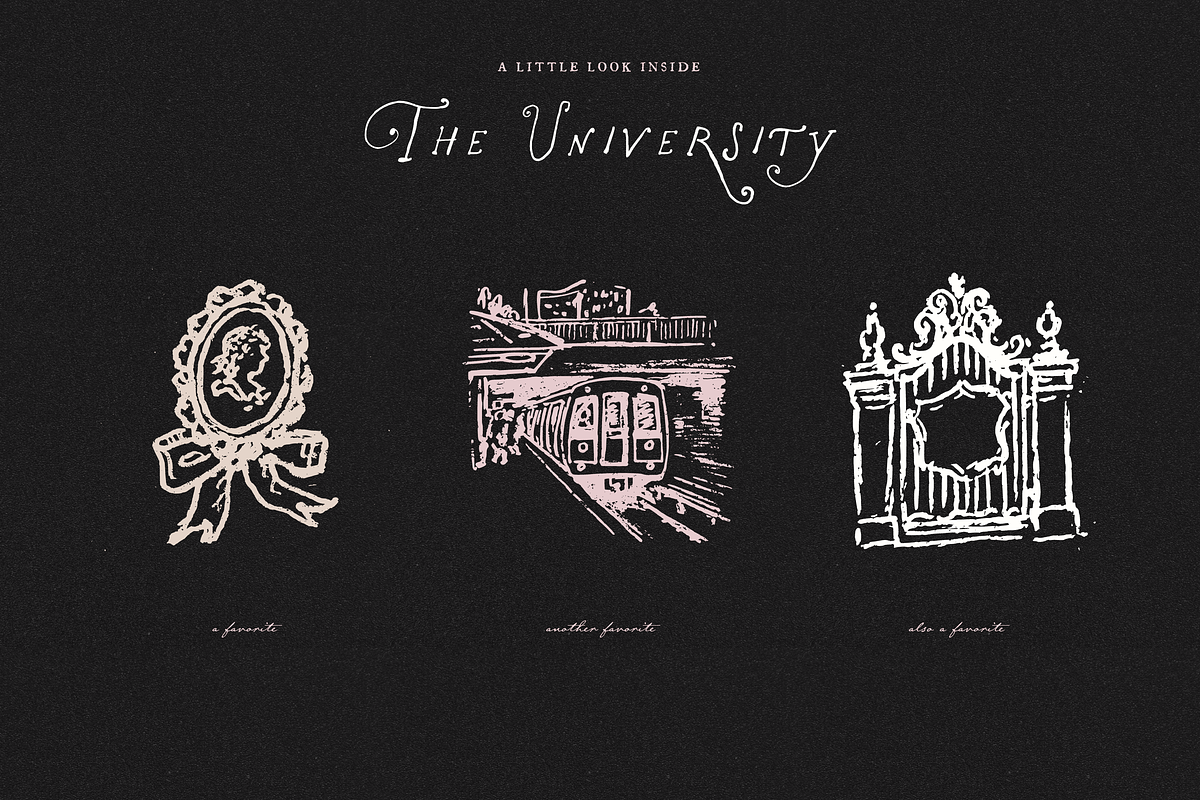 University Clipart, College Vectors, an Education Illustration by The October Creative (Photo 7 of 13)
