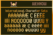 Straightforward font, a Font by weknow (Thumbnail 8 of 8)