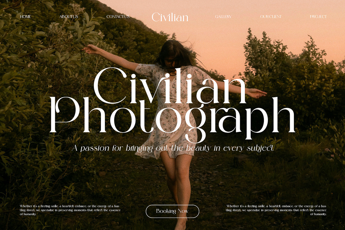 Dringk Stylish Serif Font, a Serif Font by Perfectype (Photo 5 of 8)
