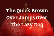 Redpam - Advertisement Font, a Font by RockboyStd (Thumbnail 7 of 12)