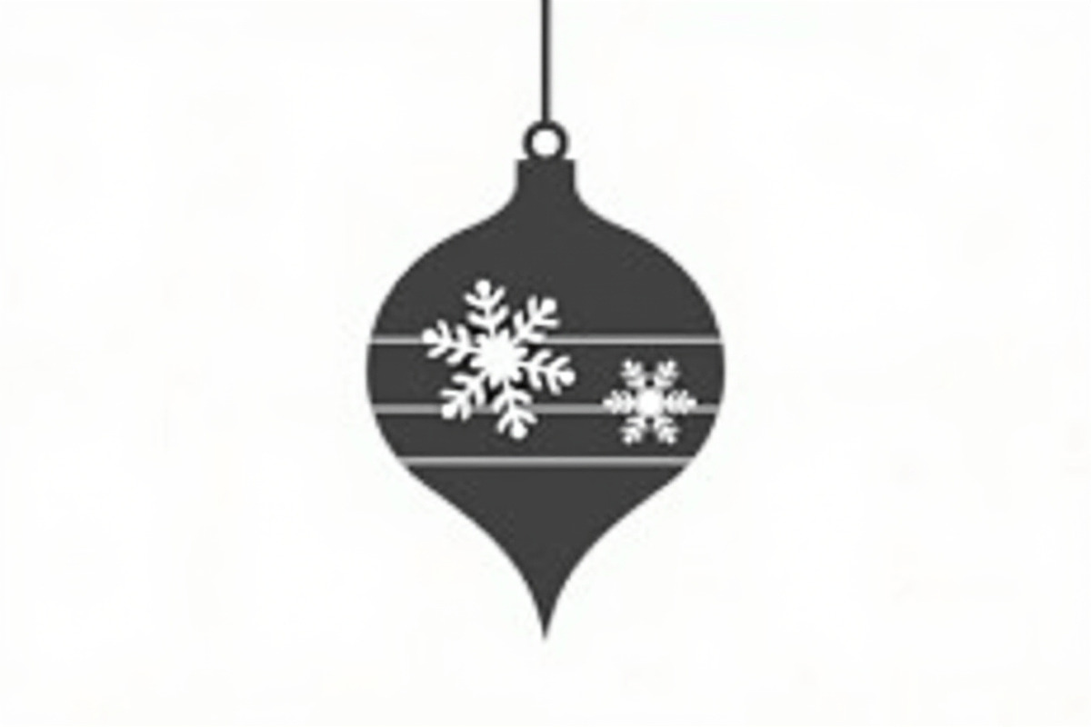Christmas Laser Cut Ornament Bundle, a Graphic by Designer_Momina (Photo 8 of 14)