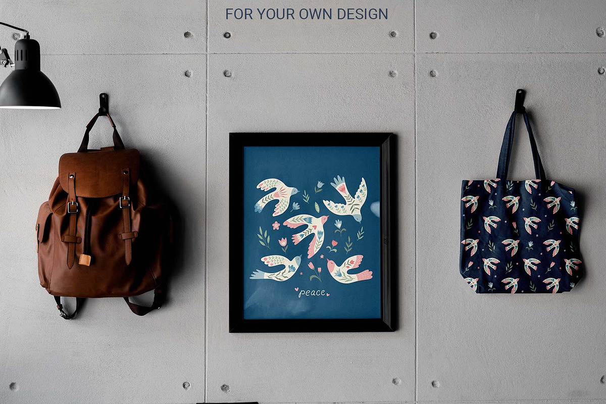 Birds and Flowers. Folk Art, a Decorative Illustration by Irina Ostapenko (Photo 8 of 9)