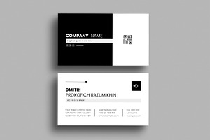 Minimal Business Card Template, a Business Card Template by MightyDesign
