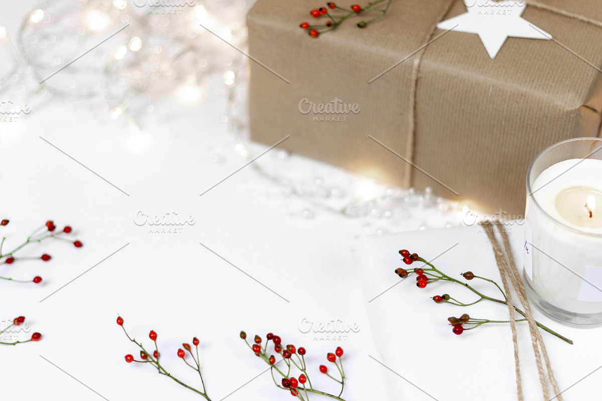Christmas Berry styled stock images, a Holiday Photo by Chalking Up Stock (Photo 5 of 13)