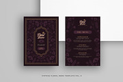Vintage Floral Menu Vol.9, a Brochure Template by Bewalrus Studio (Thumbnail 4 of 5)