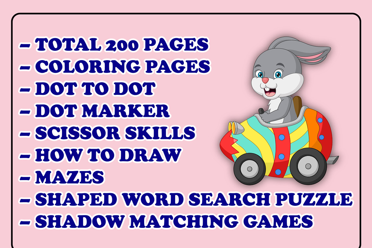 Easter Activity Book for Kids -Kdp, an Illustration by Creative Art (Photo 3 of 3)