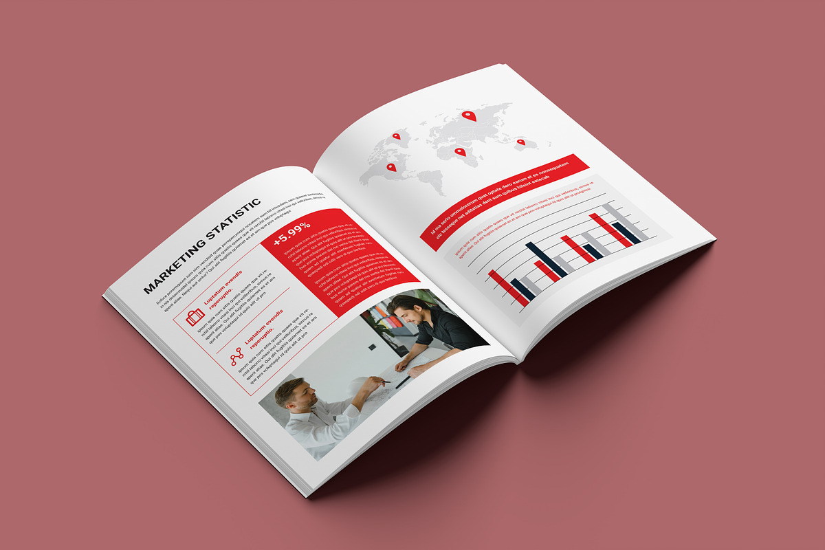 Annual Report, a Brochure Template by Art Design Shop (Photo 7 of 10)