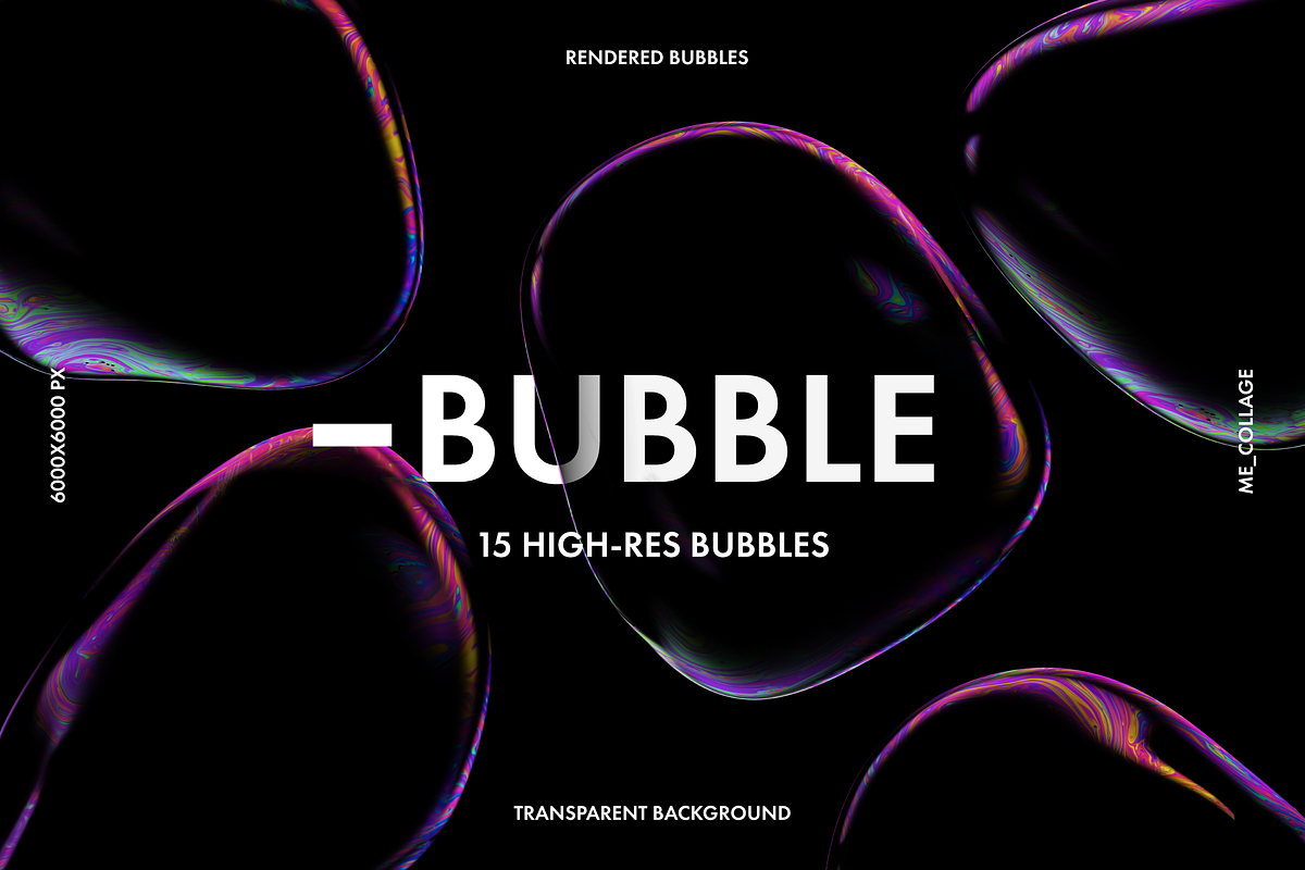 15 SOAP BUBBLES, an Object Graphic by ME_COLLAGE (Photo 12 of 12)