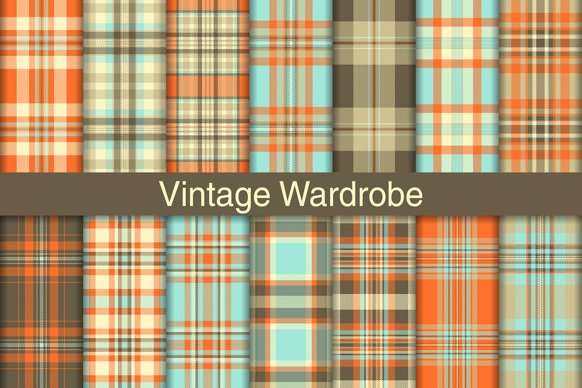 #265 Vintage Wardrobe, a Pattern Graphic by Plaid4You (Photo 1 of 5)