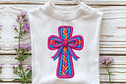 Faux Crochet Cross Easter Pink Png, an Illustration by DreamPrint404 (Thumbnail 6 of 7)