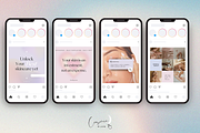 Beauty Instagram Templates, Skincare, a Social Media Template by Cosmic Design (Thumbnail 8 of 9)