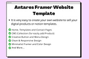 Best Notion Seller Website Template, a Landing Page Template by DaisyStudio (Thumbnail 2 of 7)