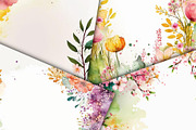 Spring Flower Watercolor, an Illustration by Gemstone (Thumbnail 4 of 4)