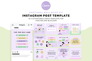 Emotional Well-being Kit Instagram, a Social Media Template by The Blog Creative (Thumbnail 1 of 6)