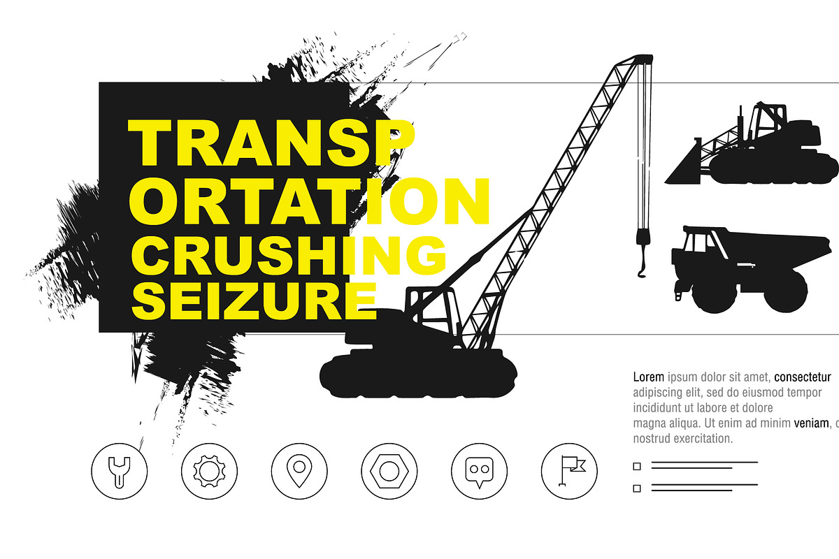 Construction machinery 20 ITEMS, a Technology Illustration by Vladimir Vihrev (Photo 4 of 20)
