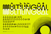 Malibu House -Experimental Brutalist, a Symbol Font by ikiiko (Thumbnail 7 of 7)
