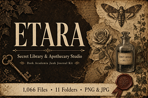 ETARA Secret Library Journal Kit