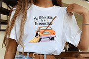My Other Ride is a Broomstick SVG, an Illustration by CrexoraLab (Thumbnail 1 of 4)
