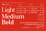 Lux Oriens - Serif Font Family, a Serif Font by Artistic & Unique (Thumbnail 5 of 15)