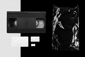 VHS Cassette Mockup