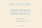 Quirky Goose Quirky Font Duo, a Handwritten Font by whiteheartdesign (Thumbnail 7 of 11)