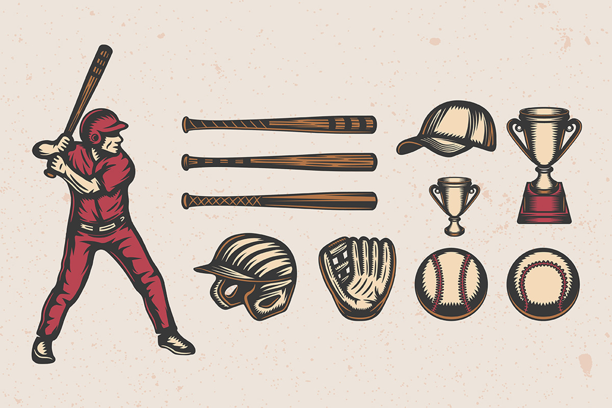 Baseball Emblems Part 3, a Branding & Logo Template by AkimD (Photo 4 of 5)