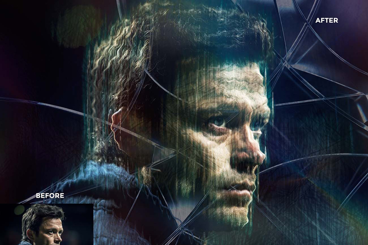 FRACTAL GLASS DISTORTION FX, an Action Add-On by Studio Retouch (Photo 8 of 12)