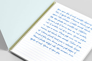 US Letter Spiral Notebook Mockup, a Books & Magazine Mockup by Illusiongraphic (Thumbnail 25 of 32)