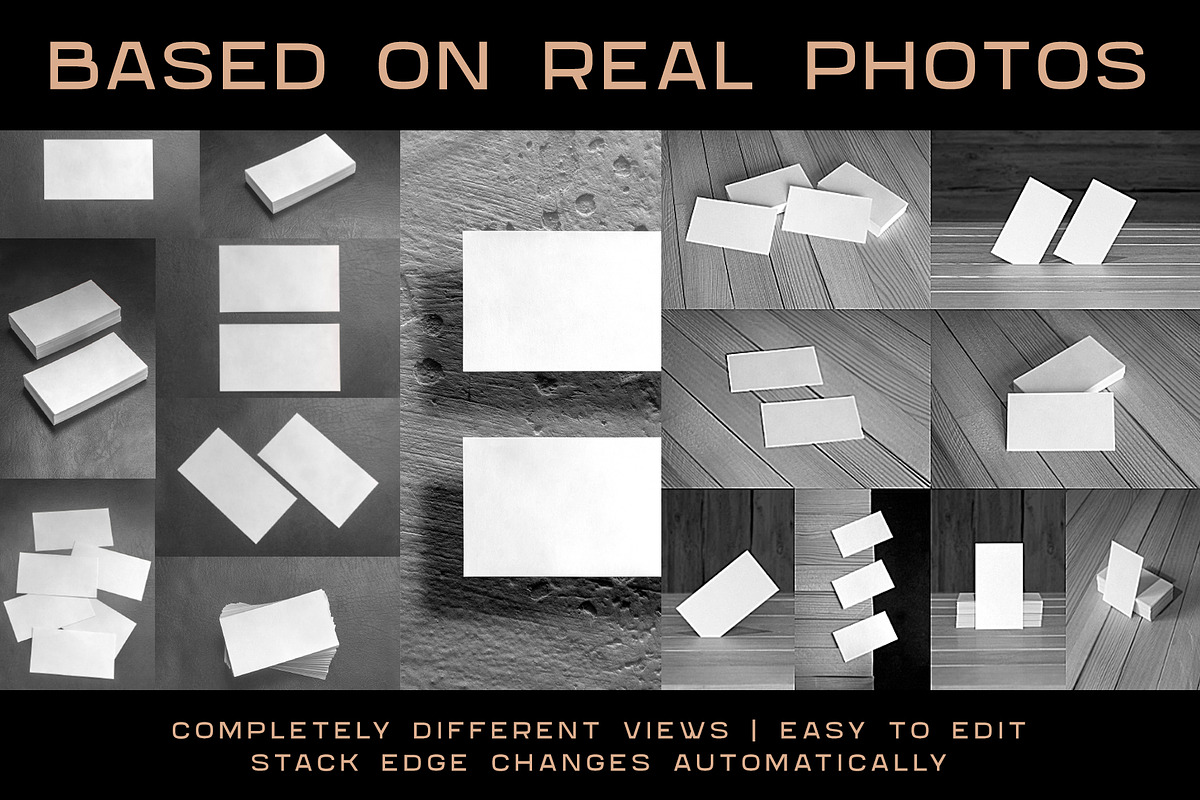 16 Business cards | Mock Up, a Print Template by Level up (Photo 2 of 2)