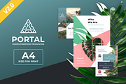 Portal Modern Template Bundle, a Presentation Template by Reshapely (Thumbnail 19 of 36)