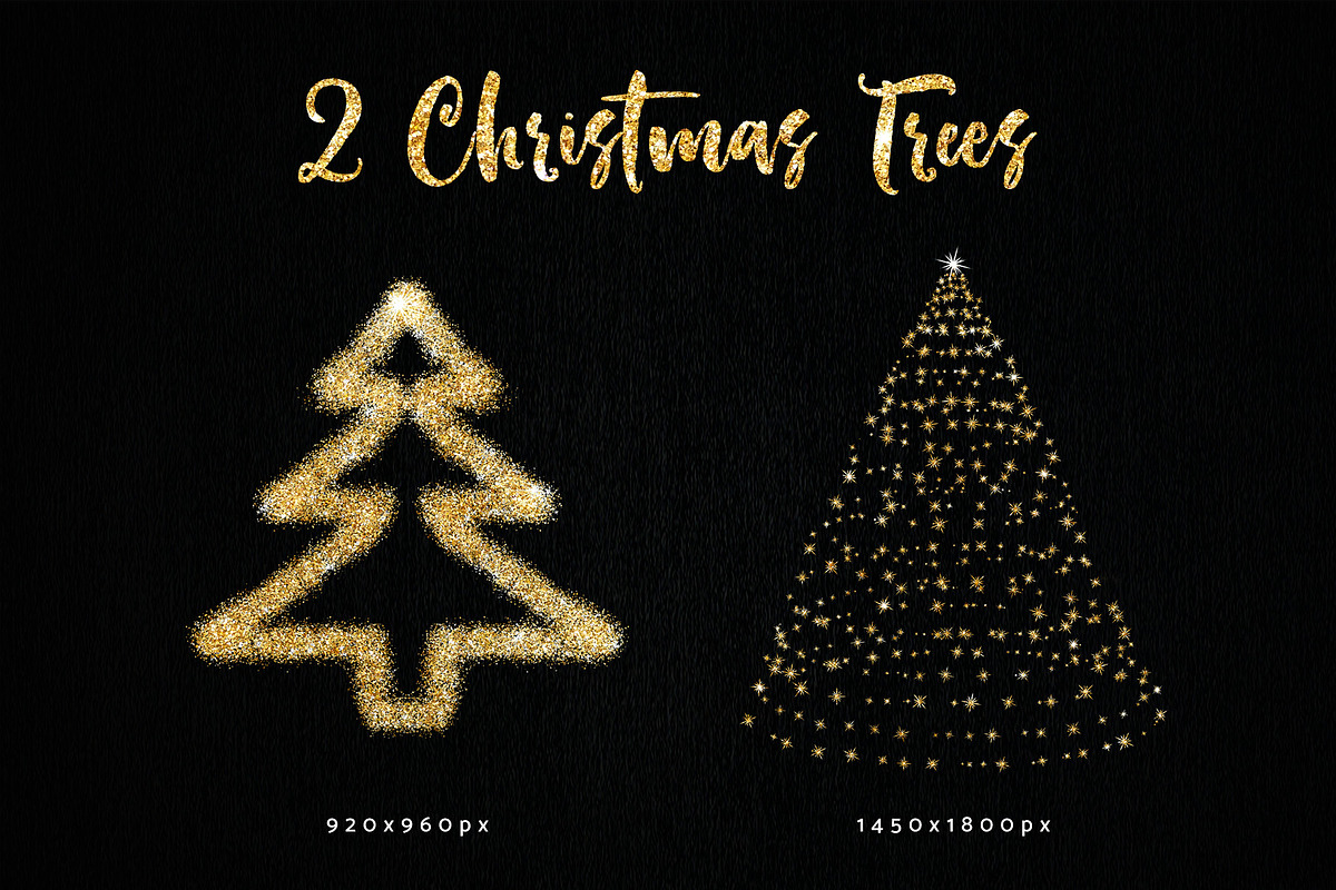 Gold Glitter Overlay Frames Borders, a Texture Graphic by Nifty Template Studio (Photo 9 of 9)