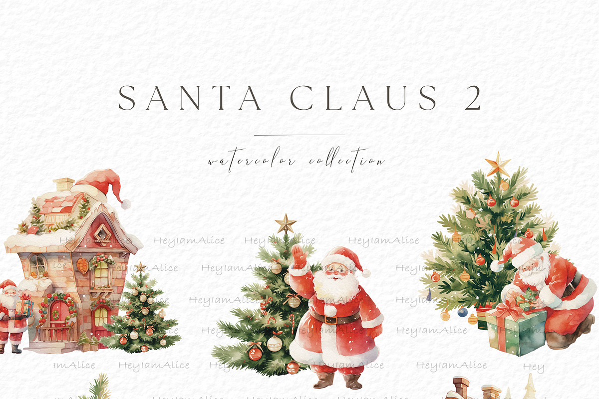 Santa Claus 2, a Seasonal Illustration by heyiamalice (Photo 4 of 15)