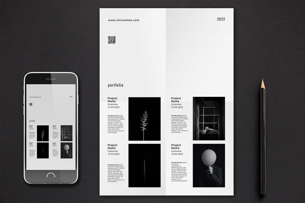 Olivia Resume Template, a Resume Template by Nina Shaw (Photo 3 of 10)