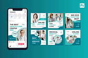 Medical Care Instagram Post, a Social Media Template by CavenArt (Thumbnail 3 of 5)
