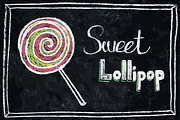 Chalk hand drawn illustrations, an Object Graphic by tamara.comotomka (Thumbnail 2 of 4)