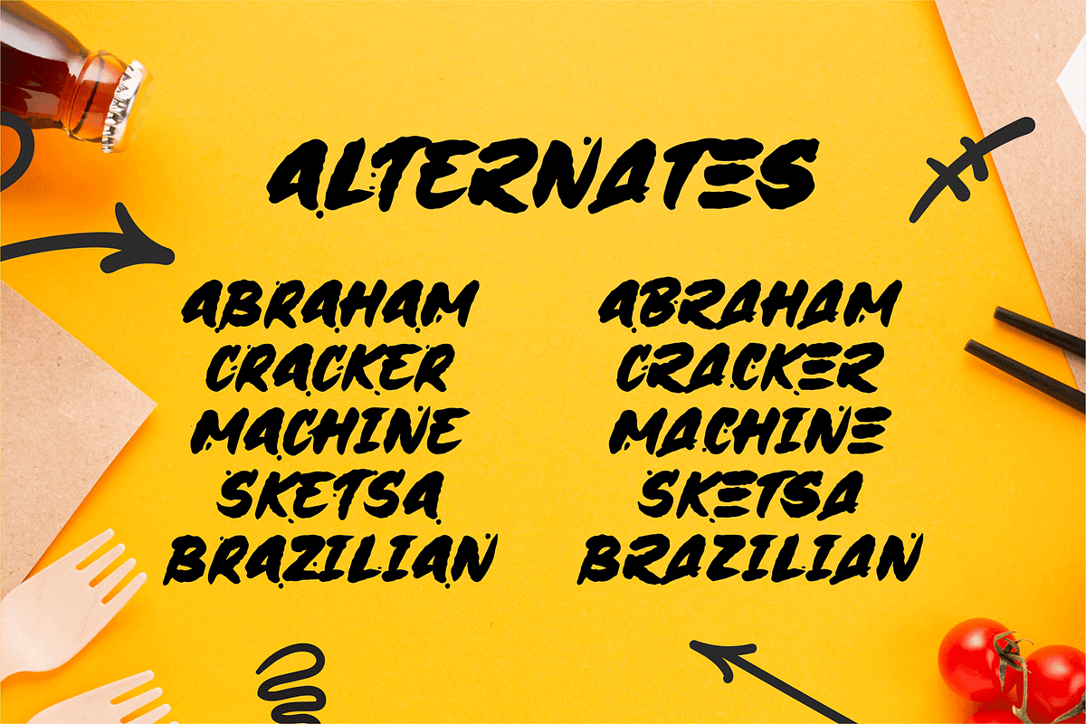 Scribles – A Brush Font, a Handwritten Font by overlaytemplates (Photo 5 of 5)