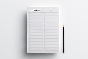 Editable Daily To-do List Planner