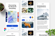 Maquina - Search Engine Mobile App, an UI Kit Template by Panen Creative (Thumbnail 1 of 3)