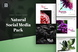 Natural Eco Social Media Pack